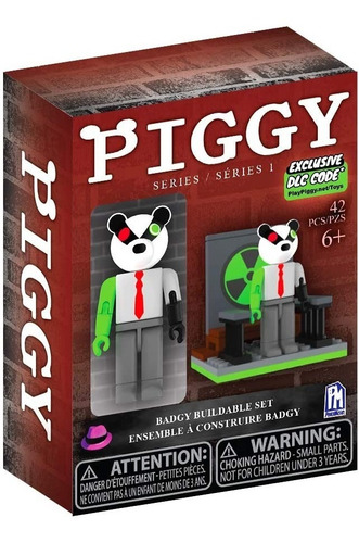 Piggy Badgy Figure Buildable Set Roblox 42pcs + Dlc Code