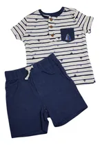 Comprar Conjuntos Bebé, Niños. Short Y Remera. Ropa Verano Bebé