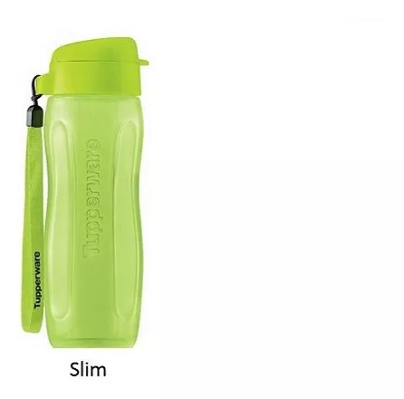 Botella Eco Twist Slim 1 Litro Con Pico Y Correa Tupperware