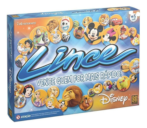 Lince Disney - Jogo Infantil Grow