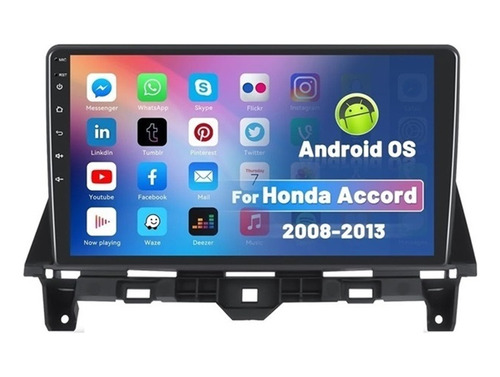 Estéreo Android 10 De 2 Gb Para Honda Accord 2008-2012 Gps W
