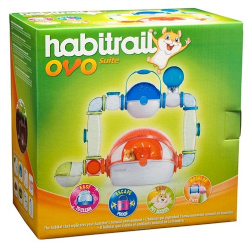 Hamstera Premium Importada Habitrail Ovosuite Hamster Topos