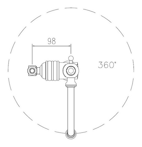 Monocomando Lavatorio Robinet Berna Niquel Mate 18 Cuotas