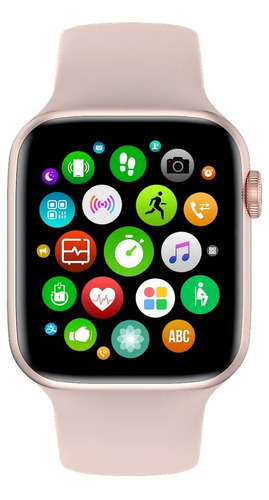 Smartwatch Microwear W26+ Plus Reloj Inteligente Rosa/negro