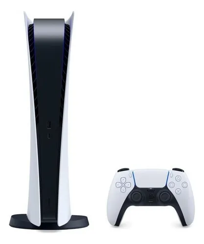 Console Playstation 5 Digital Com Fifa 23 Branco E Preto Sony Cor Branco/Preto