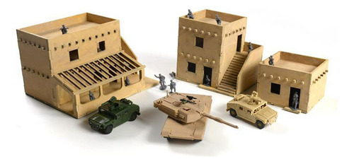 1/72 Kits De Modelo De Construcción De Madera Estilo A