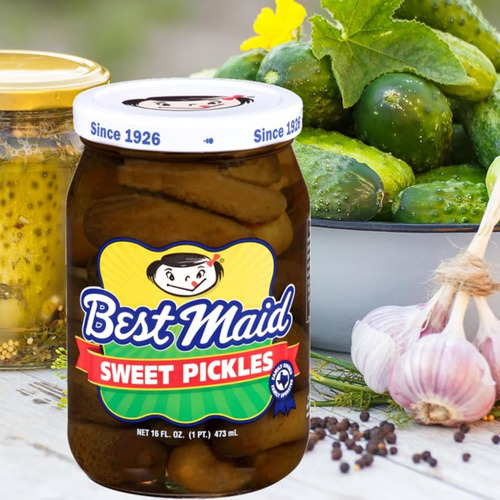 Best Maid Sweet Pickles 473ml