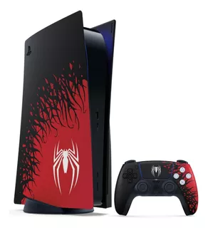 Sony Playstation 5 Edição Spider-man 2 Novo Lacrado Pronta Entrega - Ps5 Com Leitor