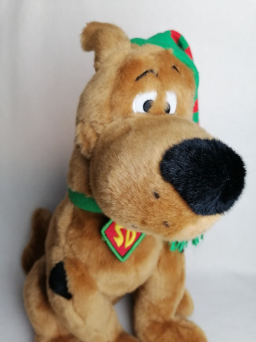 Peluche Original Scooby Doo Navidad Hanna Barbera 40cm. (Usado)