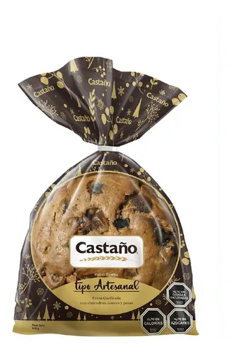 Castaño Pan De Pascua Tipo Artesanal 500 Gr.