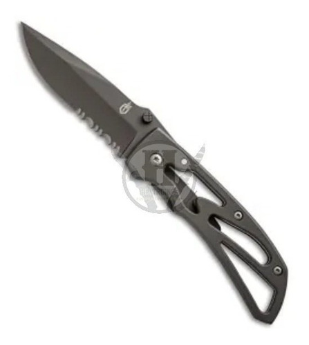 Navaja Gerber Powerframe Serrated Tactica Gear Edc Clip