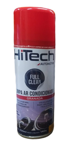 Limpa Ar Condicionado Higienizador Spray Hitech 200ml