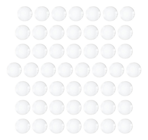 Cabujones De Vidrio Azulejos De Cúpula Media 10mm 50 Piezas