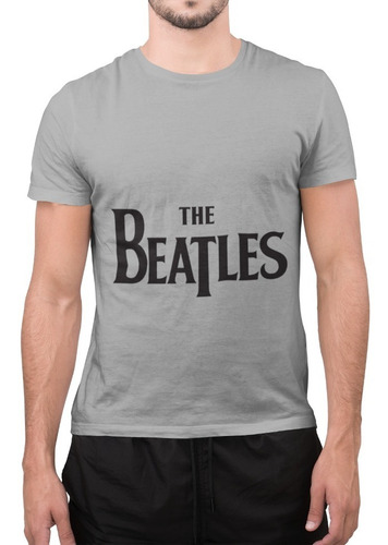 Polera Unisex The Beatles Rock&roll Logo Estampado Algodon