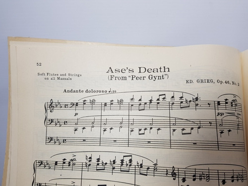 Imagen 7 de 9 de Antiguas Partituras Organ Pieces N° 11 Inglés 1937 Mag 56593