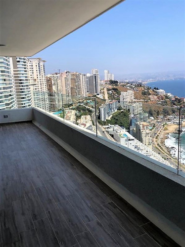 Departamento Nuevo Venta 3 Dorm Vista Despejada En Concón