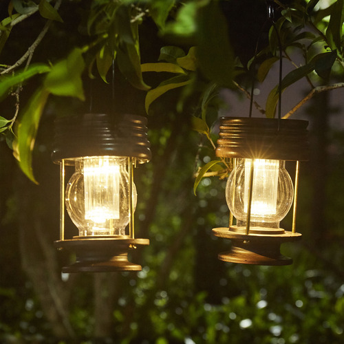Lámpara De Pared Colgante Con Luz Led T Solar Para G 3823