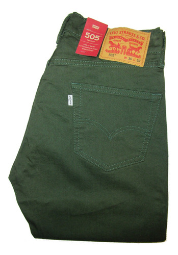 Jeans Levis 505 Verde 30x32 (42 Chilena) / Rabstore