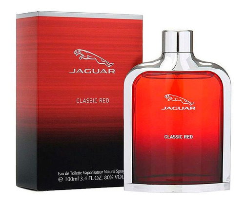 Perfumes Jaguar Classic Red Caballero 100ml ¡original¡