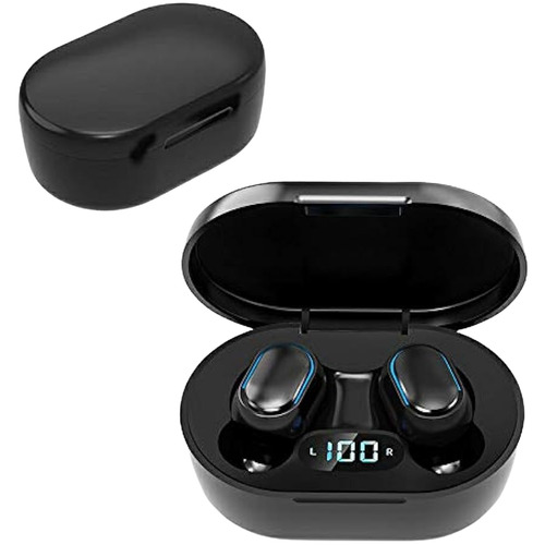 Auriculares Inalambrico Inear Ruffo E7s Negro Bluetooth 5.3