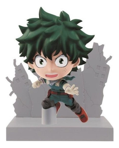 Figura De Acción Izuku Midoriya Traje De Héroe Alpha De Banpresto Chara