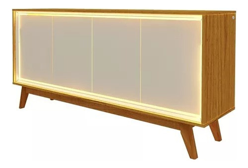 Mueble Aparador Buffet Requinte Alo 4 Puertas + 5 Estantes 