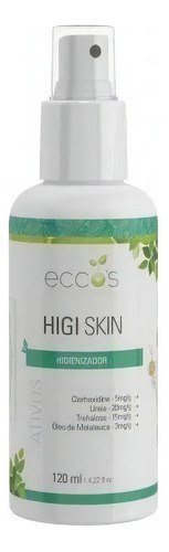 Higi Skin Fluido Higienizador P/ Assepsia 120ml Eccos Momento de aplicação Dia/Noite Tipo de pele Todo tipo de pele