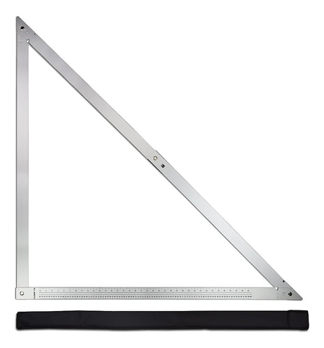 Triángulo Regla Cuadrado Plegable Marco De Aluminio Herramie