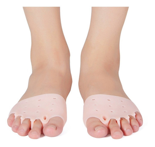 Imagem 7 de 10 de Par Palmilha Ortopédica Antepé Silicone Gel Alivia As Dores