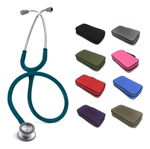 Fonendo Littmann® Pediatrico Azul Caribe 2119 + Estuche