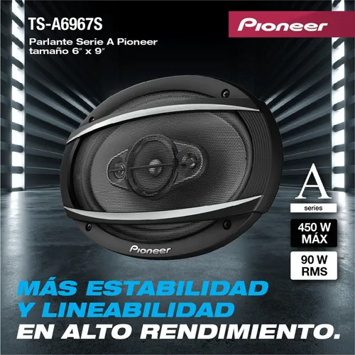 Parlantes Pioneer 6x9 3 Vias 420 Watt 4 Ohms Para Stereo