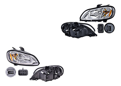 Jgo Faros Delanteros Freightliner M2 02-17 Depo