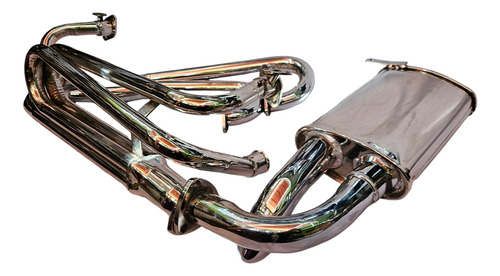 Escape Deportivo A1 Para Vocho Headers Cromado