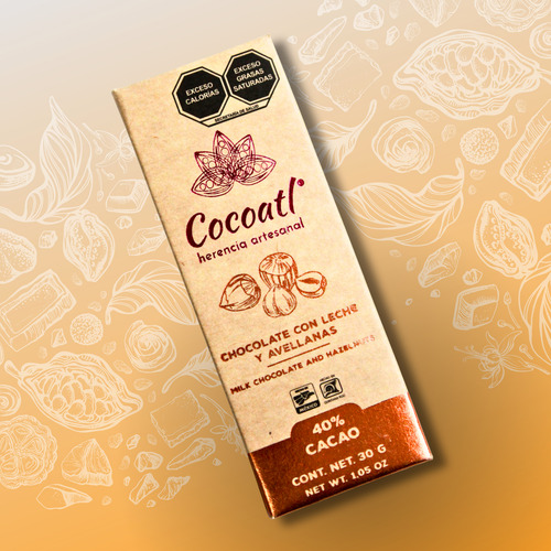Cocoatl 16 Barras De Chocolate 30g - Pack Variado