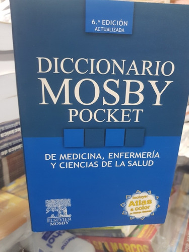 Diccionario Mosby Pocket, De Medicina,enfermería Y Salud.