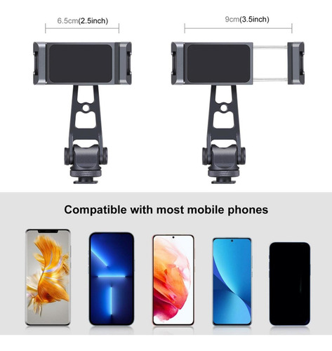 Adaptador Para Montagem Em Tripé Para Smartphone