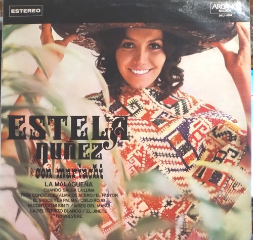 Estela Nuñez Con Mariachis Vinilo Long Play Made In Usa