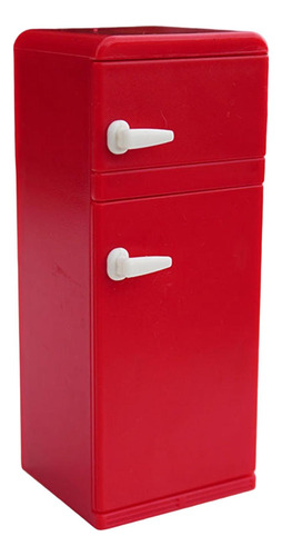 2 12 Escala Móveis De Casa De Bonecas Modelo De Vermelho