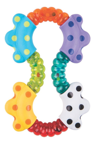 Sonajero De Bebe Click And Twist Rattle Playgro Color Multicolor Diseño Laberinto