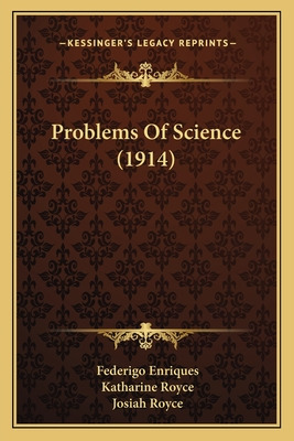 Libro Problems Of Science (1914) - Enriques, Federigo