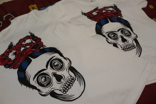 Playeras Frida Calaverita Kahlo Día De Muertos