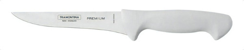 Cuchillo Tramontina Premium para huesos de acero inoxidable de 5", color blanco