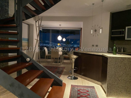  Penthouse Moderno Y Lujoso Con Inmejorable Vista.   Colinas De Bello Montes Mls 24-21511 Lp