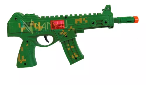 Arminha De Brinquedo Metralhadora Fusil Rifle Militar Arma preta