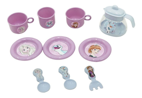 Jogo De Cha Frozen 10 Pecas Kit Chazinho Etitoys Disney