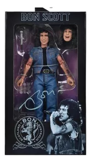 Neca Ac/dc Bon Scott Clothed Figure