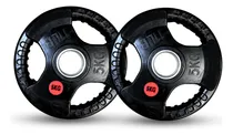 Comprar Disco Olímpico Recubierto Con Caucho 5kg(11lb\u002F2pulgada)2pzas