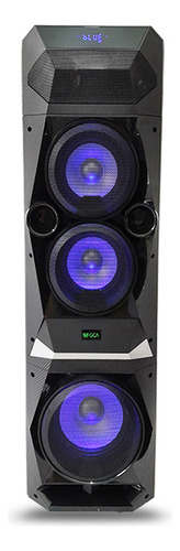 Parlante Super Torre Bluetooth Gca Sound Boom Sp-9900 Color Negro
