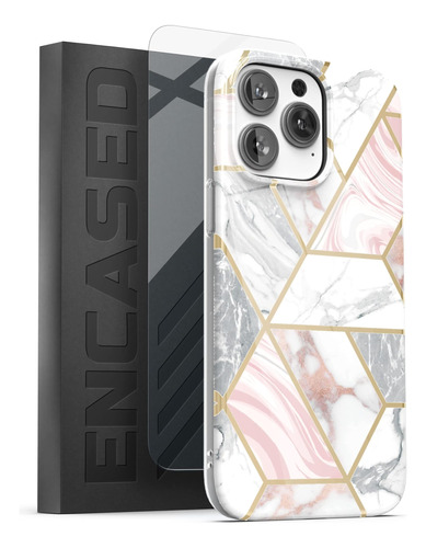 Funda Encased Para iPhone 14 Pro Max Mag C/pant Geometric