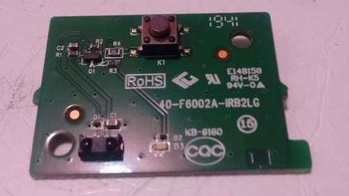 Sensor Ir + Encendido Rca X55andtv 40-f6002a-irb2LG C/gtía!!